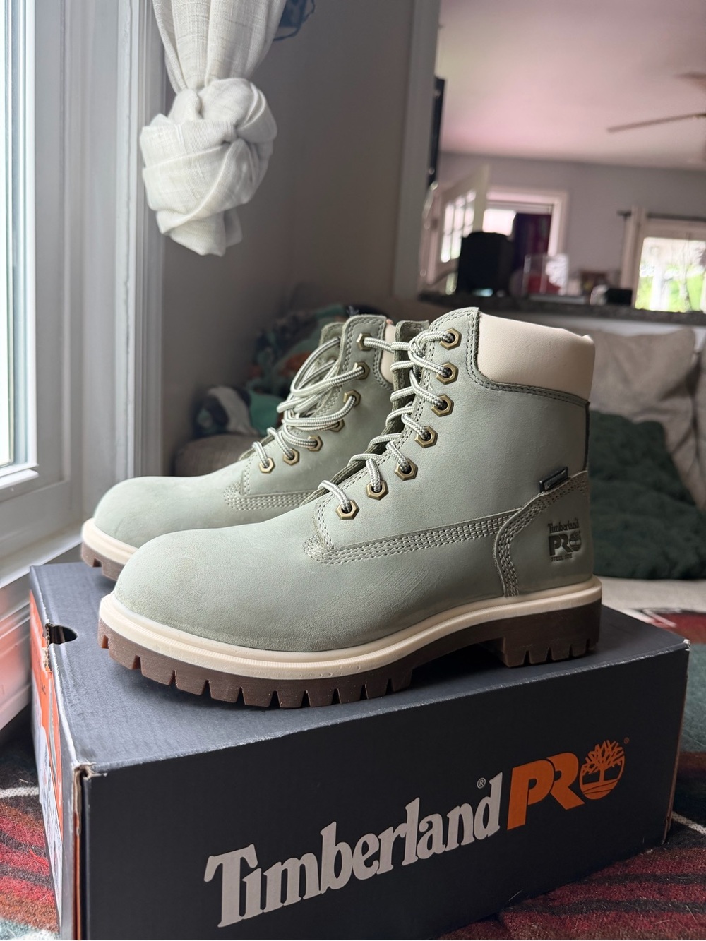Timberland PRO Women’s Maxtrax boots sz6 Green